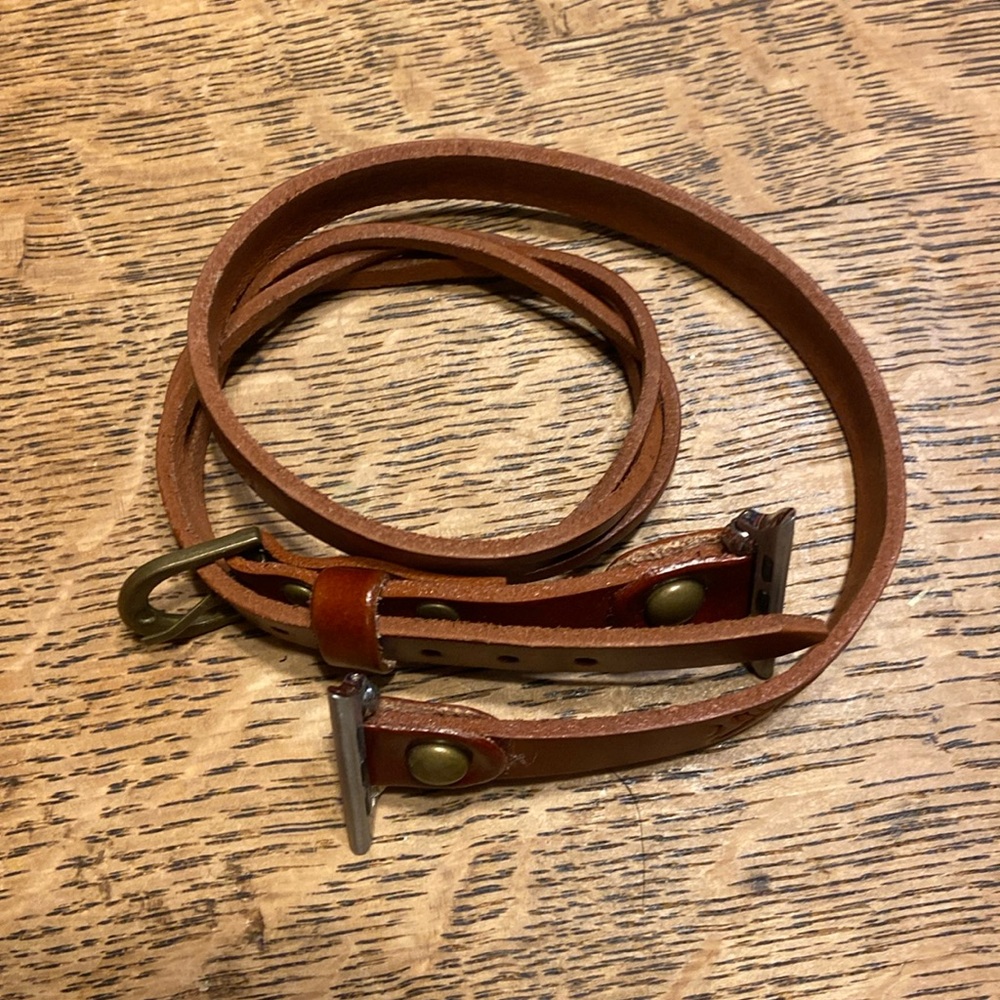 Leather Wrap Around Apple Watch Band